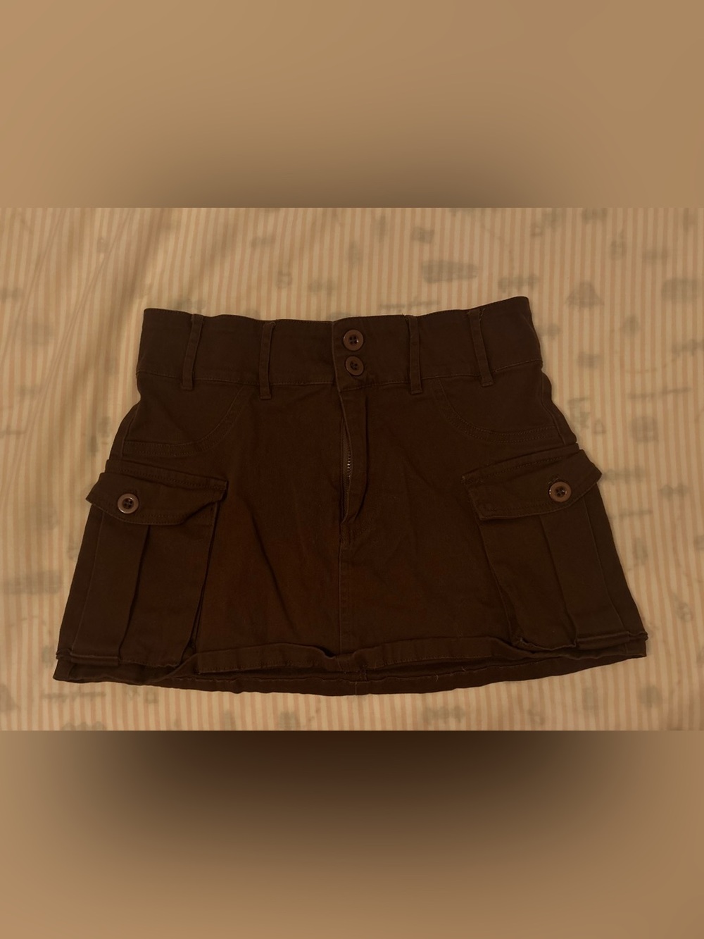 Women’s Brown Cargo Skirt - Easy Styling Fashion🤎🍂